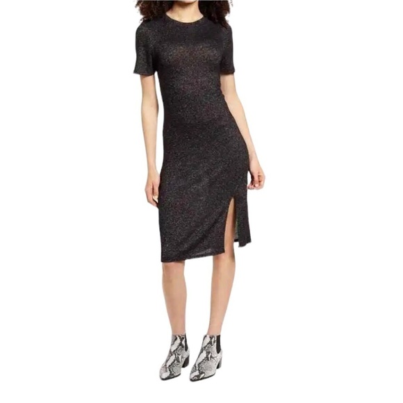 Socialite Gray Knit Sweater Dress. Small? - Picture 1 of 11